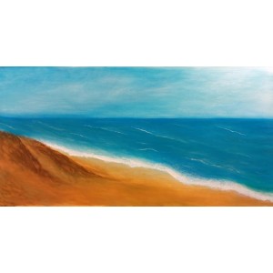 Irtiza Kazmi, 24 x 48 inches, Acrylics on Canvas, Landscape Painting, AC-IRTK-077